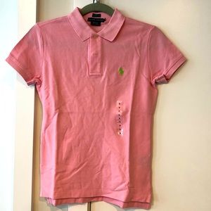 Brand New Ralph Lauren Skinny Fit Polo Shirt Size Small